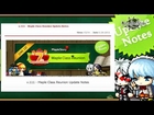 MapleStory : v.111 - Maple Class Reunion Update Notes