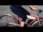 Jogging stroller bike trailer single