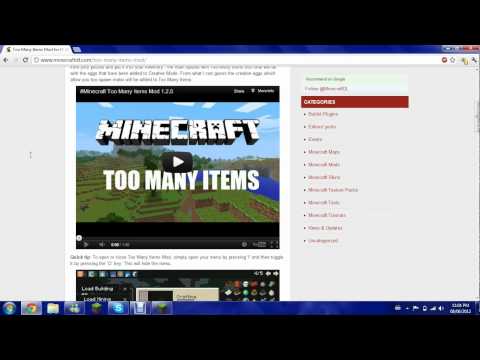 Minecraft 1.4.6 Too Many Items Mod Vorstellung + [DOWNLOAD ...