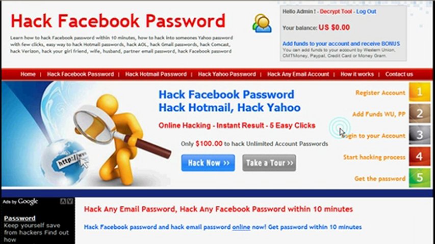 Hack Facebook Password Hack Hotmail Hack Yahoo Id
