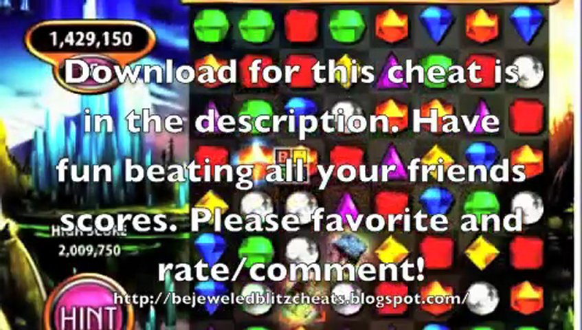 Bejeweled Blitz Cheat