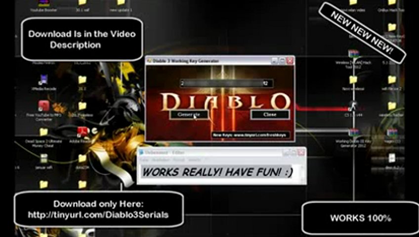 Diablo 3 Keygen Crack Key Generator FREE Download By: Azumik | PopScreen