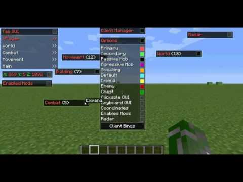 Minecraft Hacked Client 1.2.5(Newest Version & Auto update) + Download Nodus