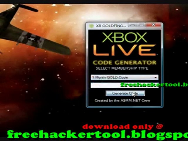 Xbox Live Code Generator Rapidshare