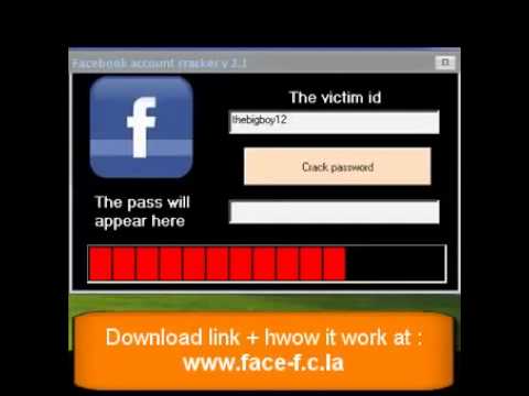 Facebook Account Cracker v2 1 hack REAL in 2 steps + how it work 2011.