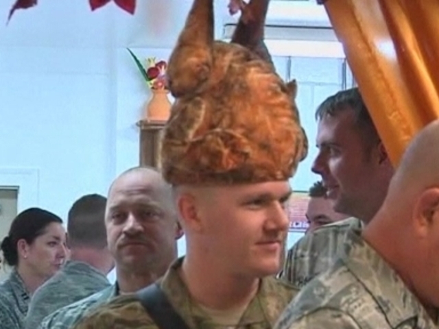 U.S. troops in Iraq and Afghanistan celebrate Thanksgiving | PopScreen