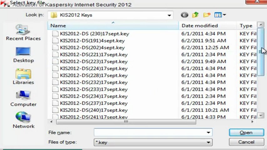 Kaspersky Internet Security 2012 Keygen New (Free Download .