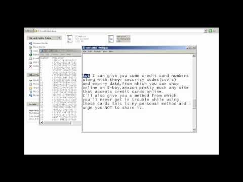 Have you ever wondered how com/2012/01/credit-card-hack-with-valid-cvv. M not really sure how to do this as I am not entirely how they really work?