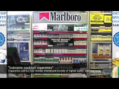Buy discount Sobranie Cocktail Cigarettes online. No copies, only cigarettes made in USA. Free shipping worldwide