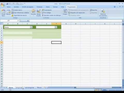 Plantilla: Uso de listas desplegables inteligentes con Microsoft Excel grandes ventajas jfksoft.com |