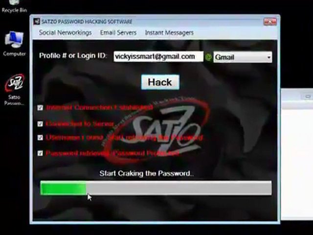 Hack Gmail With Webmail Hacktool 2.4 Tested Works Perfectly 2012 | PopScreen