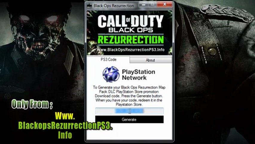 Black Ops Rezurrection Map Pack DLC Code Free Giveaway - PS3 Tutorial ...