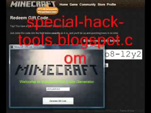 Gift Code Generator Minecraft Free Premium Account Codes No Surveys ...