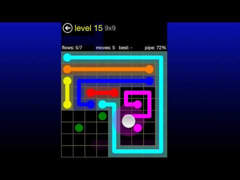 FLOW 9x9 Level 15 Regular Walkthrough (iPhone, iPad, iPod) Cheat App ...