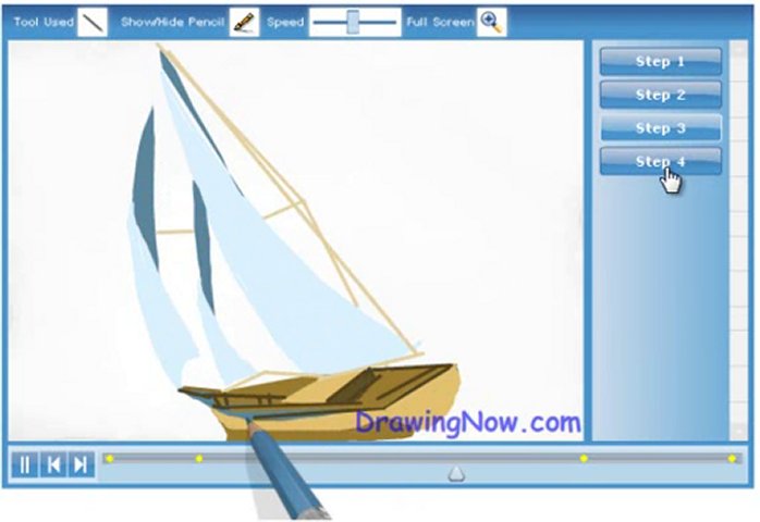 How to draw a Sailboat | PopScreen