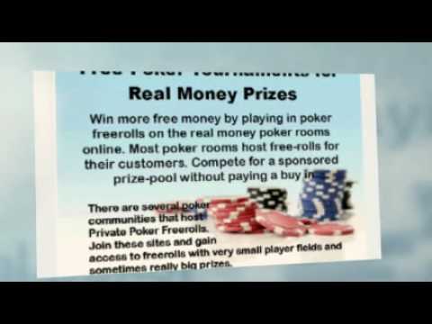 Online Real Money Poker