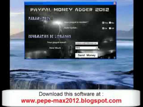 How to Hack PayPal Money 2012 Paypal hack PayPal money adder Paypal Money | PopScreen