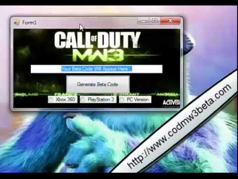 [PC][Steam] MW3 Beta Code Generator.mp4 | PopScreen