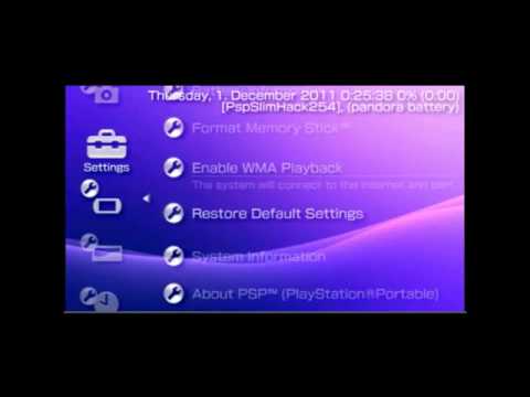 PSP 6.60 HACK! Custom Firmware 6.60 PRO-B9 release_ [PSP GO] include