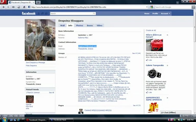Facebook Account Hacker (Working)
