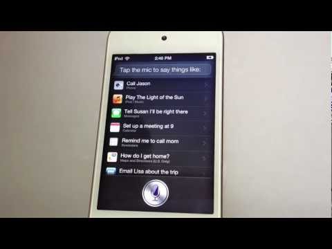 Get Siri On iOS 5.1.1 Untethered Jailbreak/ iPhone 4,3GS iPod Touch 4G ...