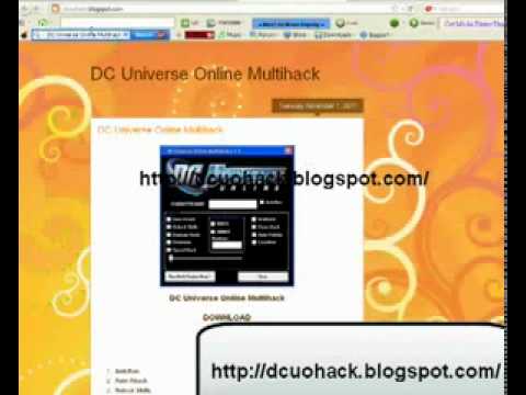 NEXT-LEVEL: Dc Universe Online Hack Cheats Multihack 2012 Download Dc Universe Online Hack