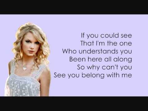 You Belong To Me Lyrics Taylor Swift Download