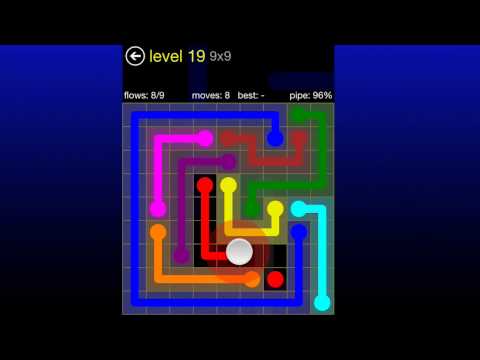 FLOW 9x9 Level 19 Regular Walkthrough (iPhone, iPad, iPod) Cheat App ...