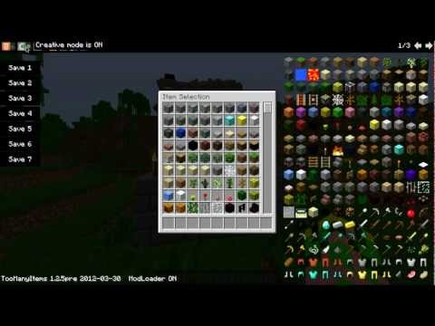 download minecraft too many items 1 3 2 hd tutorial