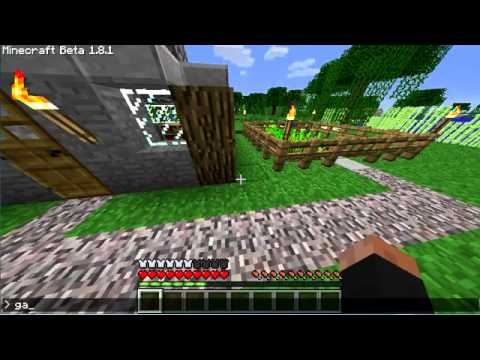 Easy) How to change Minecraft Game mode Survival - Creative 1.8.1 (PC ...