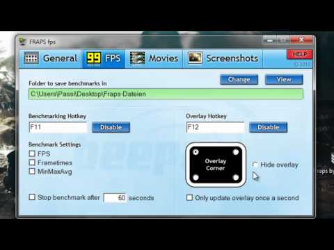Tutorial] Fraps Vollversion - Kostenlos [Deutsch] | PopScreen