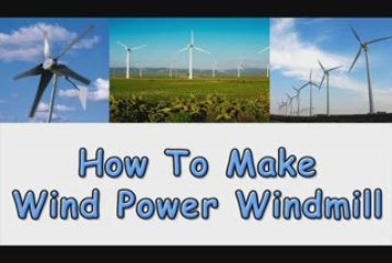 Wind Powered Windmill-How To Make Wind Powered Windmill | PopScreen