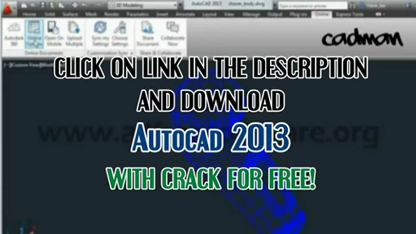 Autocad 2013 Crack Free