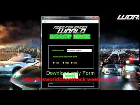 Need for Speed World - Boost Hack - Free Generator [ 2012 ] - DOWNLOAD ...