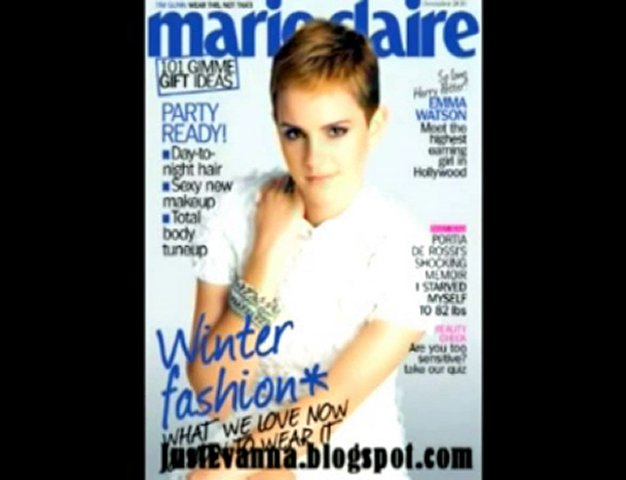Emma Watson anima la copertina di Marie Claire PopScreen