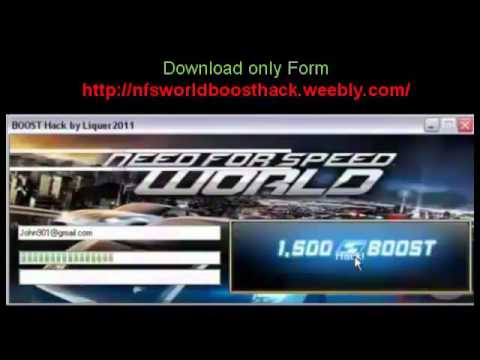 Need for Speed World Boost Hack 2012 NFS World Speed/boost hack 
