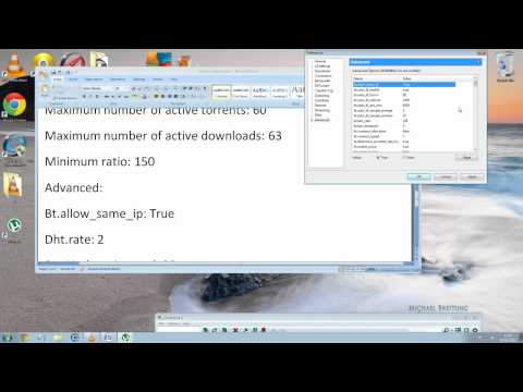 How to make Utorrent (3.1.3) Super fast (over 5 MB-