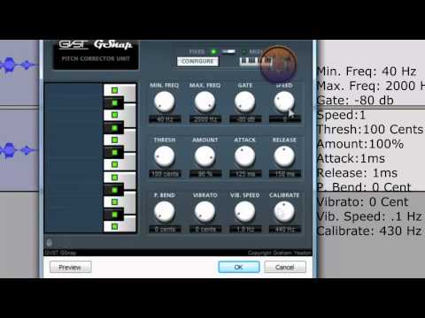 Audacity: GSnap Autotune Tutorial | PopScreen