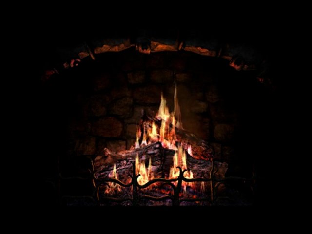 Wide Screen Wall Hanging Electric Fireplace Fireplace 3D Screensaver ...