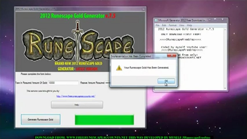 Runescape Gold Hack