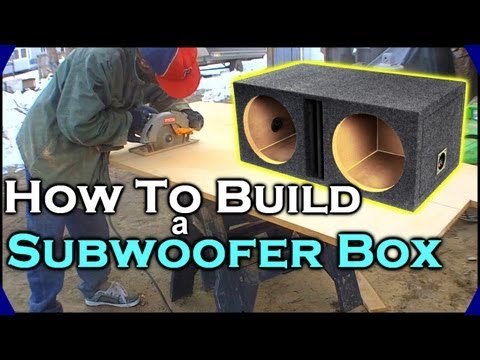  Streos on How To Build A Subwoofer Box   Beginner Car Audio Tutorial   Dual 12