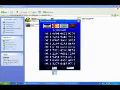 online credit card generator with cvv and expiration date and name