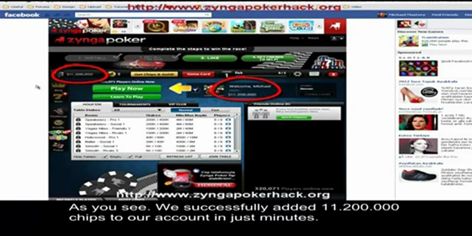 Facebook Poker Chips Hack Program Downloads