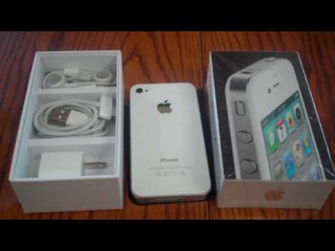 OFFICIAL iPHONE 4 WHITE 32GB UNBOXING CANADA