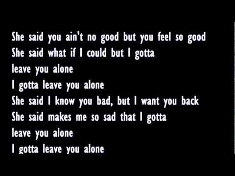 Young Jeezy Ft. Ne-yo - Leave You Alone (Lyrics On Screen)