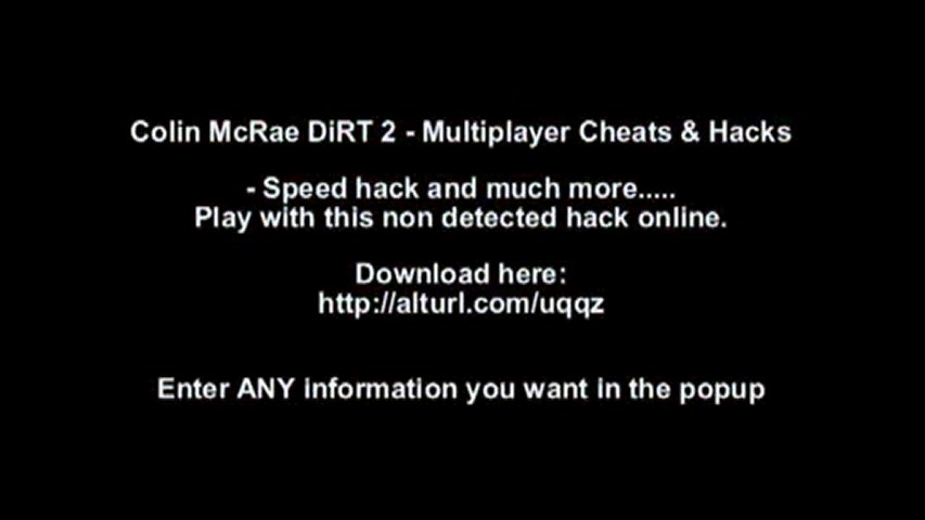 DiRT 2 - Multiplayer Cheats & Hacks Studio Tour Colin McRae Dirt 2 ...