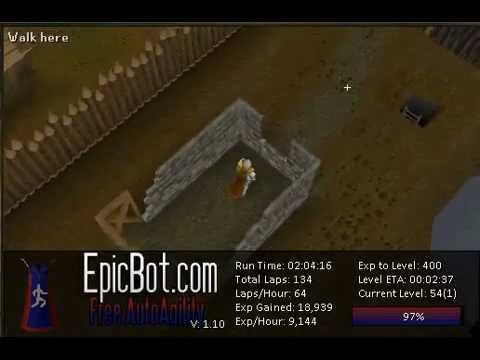 [July 2012] Runescape EpicBot - Free Agility Bot [FREE] | PopScreen