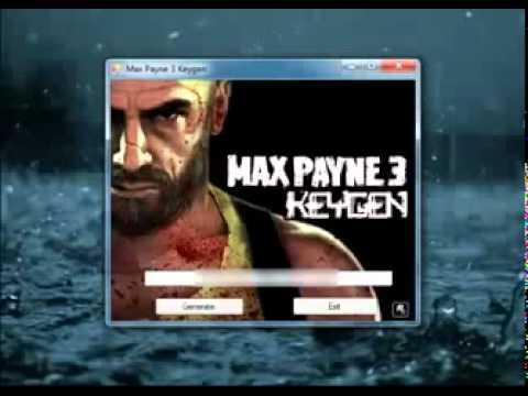 Max Payne 3 Keygen 2012 - Key Generator + Crack + Full Game [PS3 Xbox