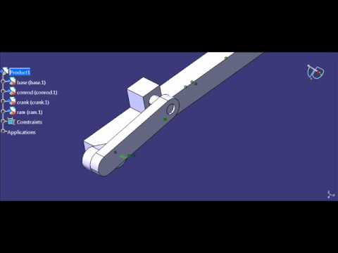 Crank Mechanism Animation