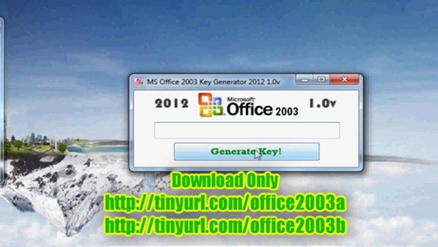 Microsoft Office 2003 Serial Key Generator